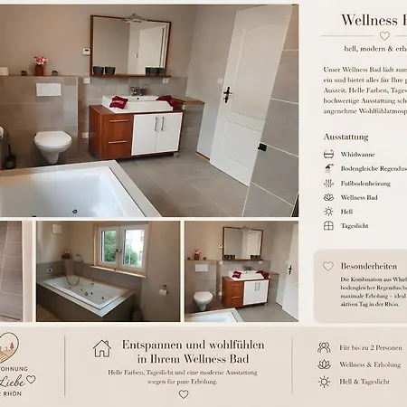 Ferienappartment Alte Liebe Apartamento Poppenhausen